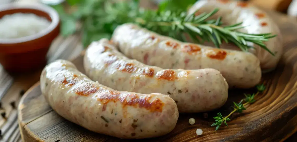 Jak upiec białą kiełbasę, aby była soczysta i aromatyczna?