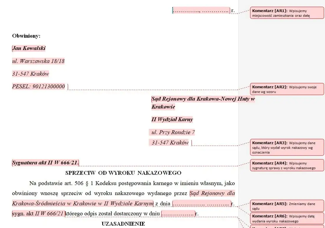 Jak napisać do sądu o odpis wyroku - uniknij błędów w wniosku