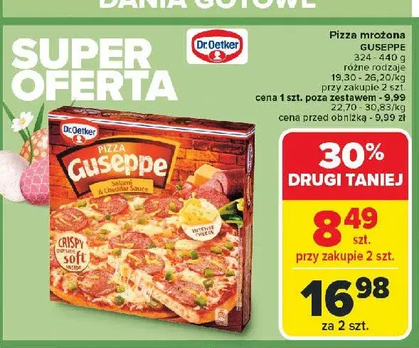 Ile kosztuje pizza guseppe? Ceny w różnych sklepach i oferty