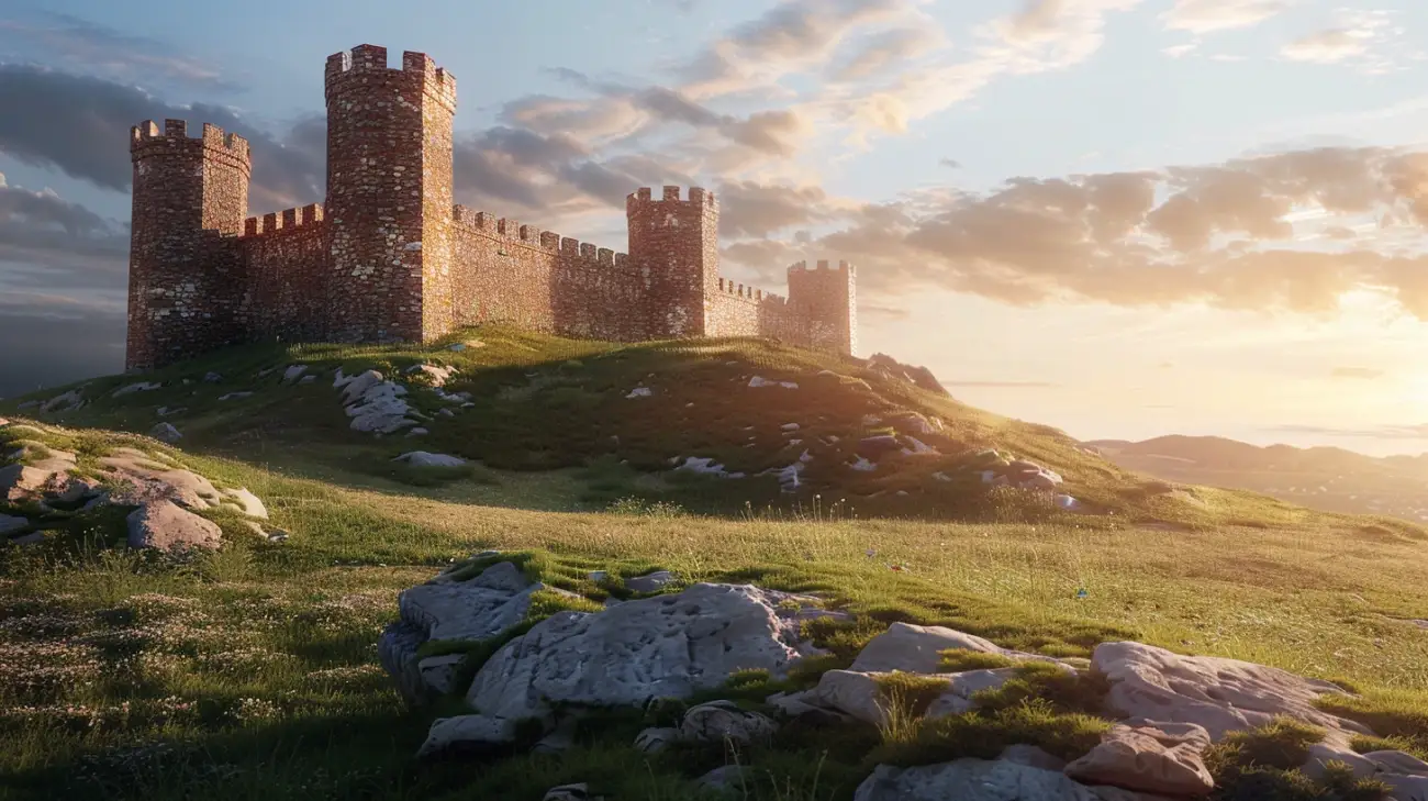 Kurzętnik - średniowieczny zamek krzyżacki i jego burzliwa historia