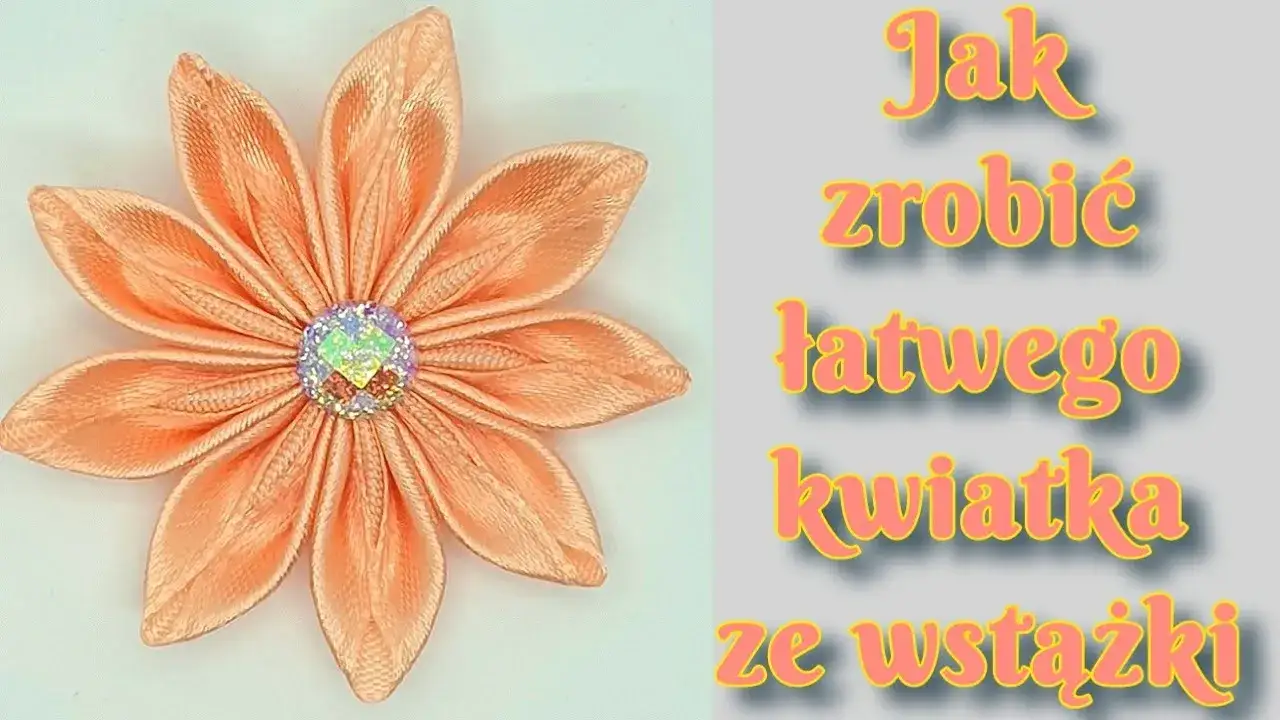 Ozdoby ze wstążki atłasowej: Kwiaty, kokardy, święta DIY!