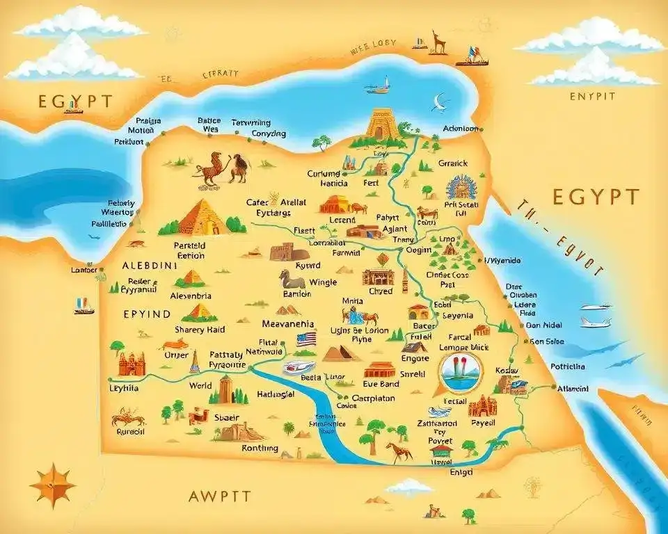 Gdzie leży Egipt? Mapa, kurorty i praktyczne wskazówki dla turysty