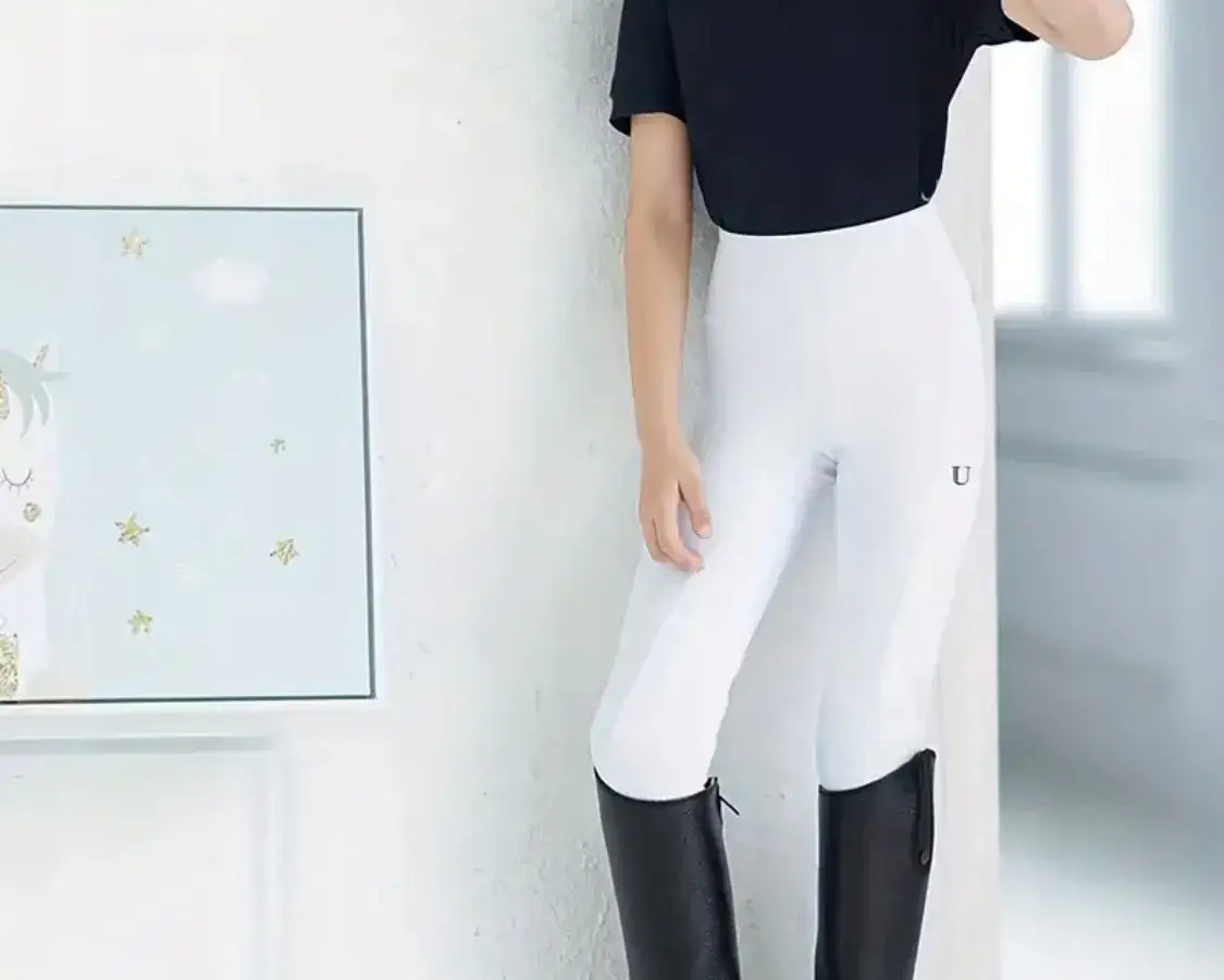 Legginsy jeździeckie z silikonowym lejem - komfort i bezpieczeństwo w jeździe