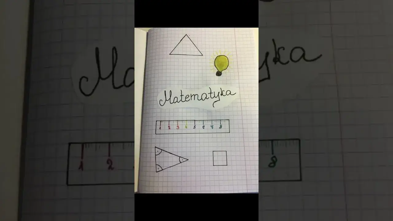Jak ozdobić pierwszą stronę zeszytu do matematyki w kreatywny sposób