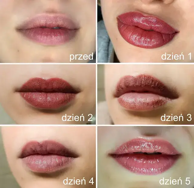 Jak wyglądają usta po makijażu permanentnym? Efekty i gojenie