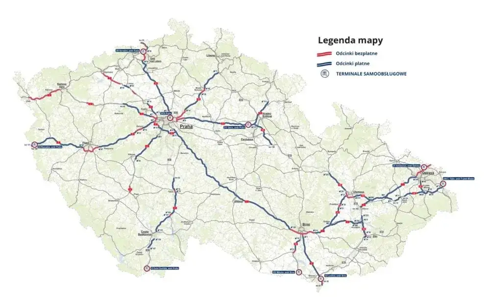 Czy autostrady w Czechach są płatne? Wszystko, co musisz wiedzieć o winietach