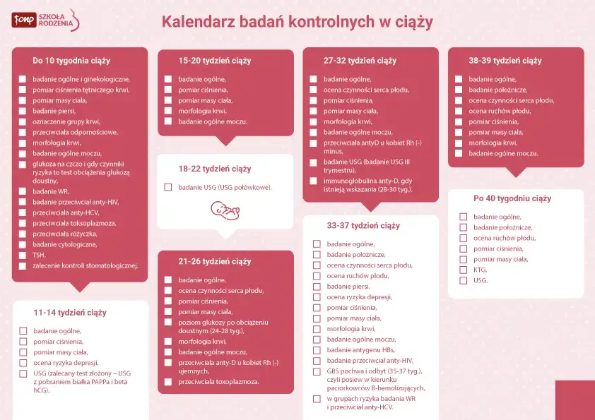 Harmonogram ciąży: Przewodnik po wizytach i badaniach krok po kroku