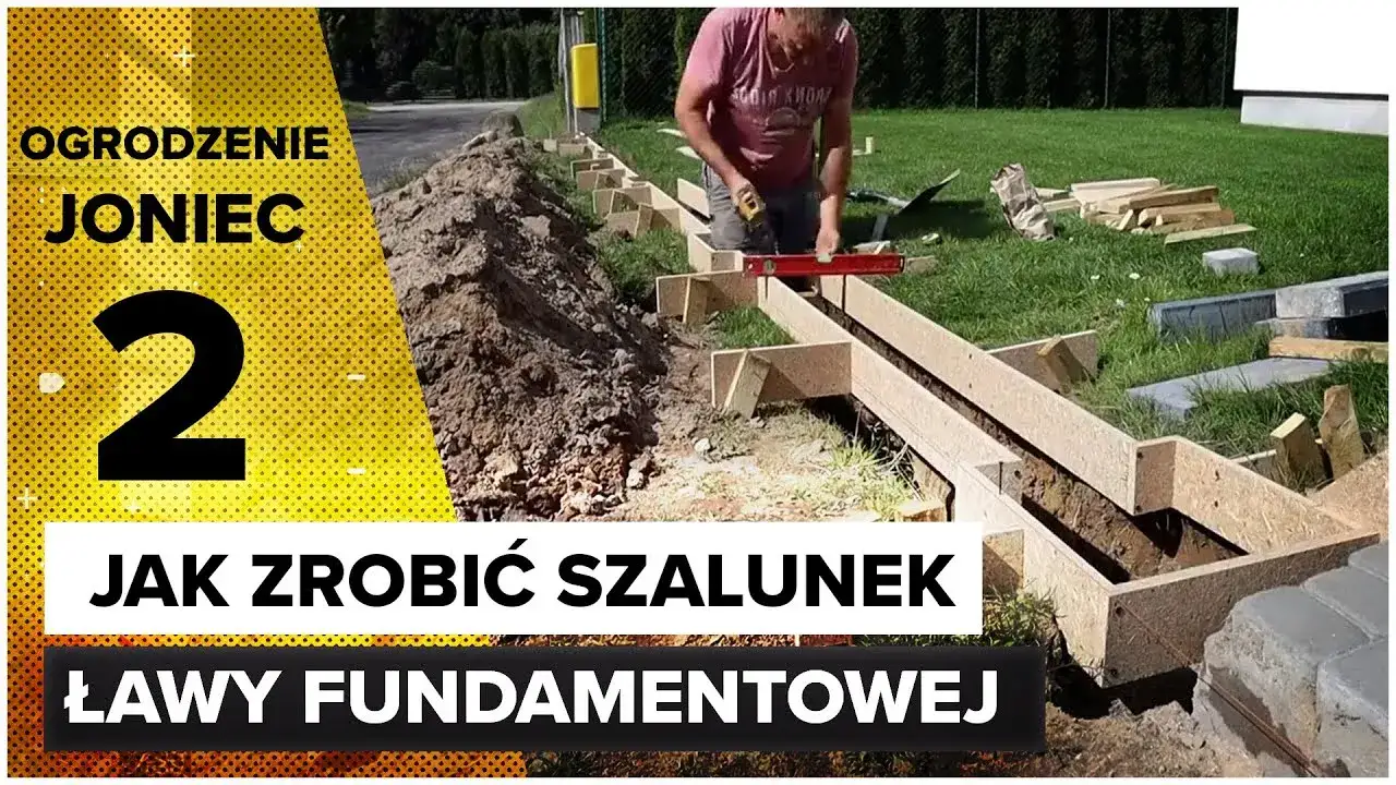 Jak zrobić fundament pod ogrodzenie - uniknij najczęstszych błędów