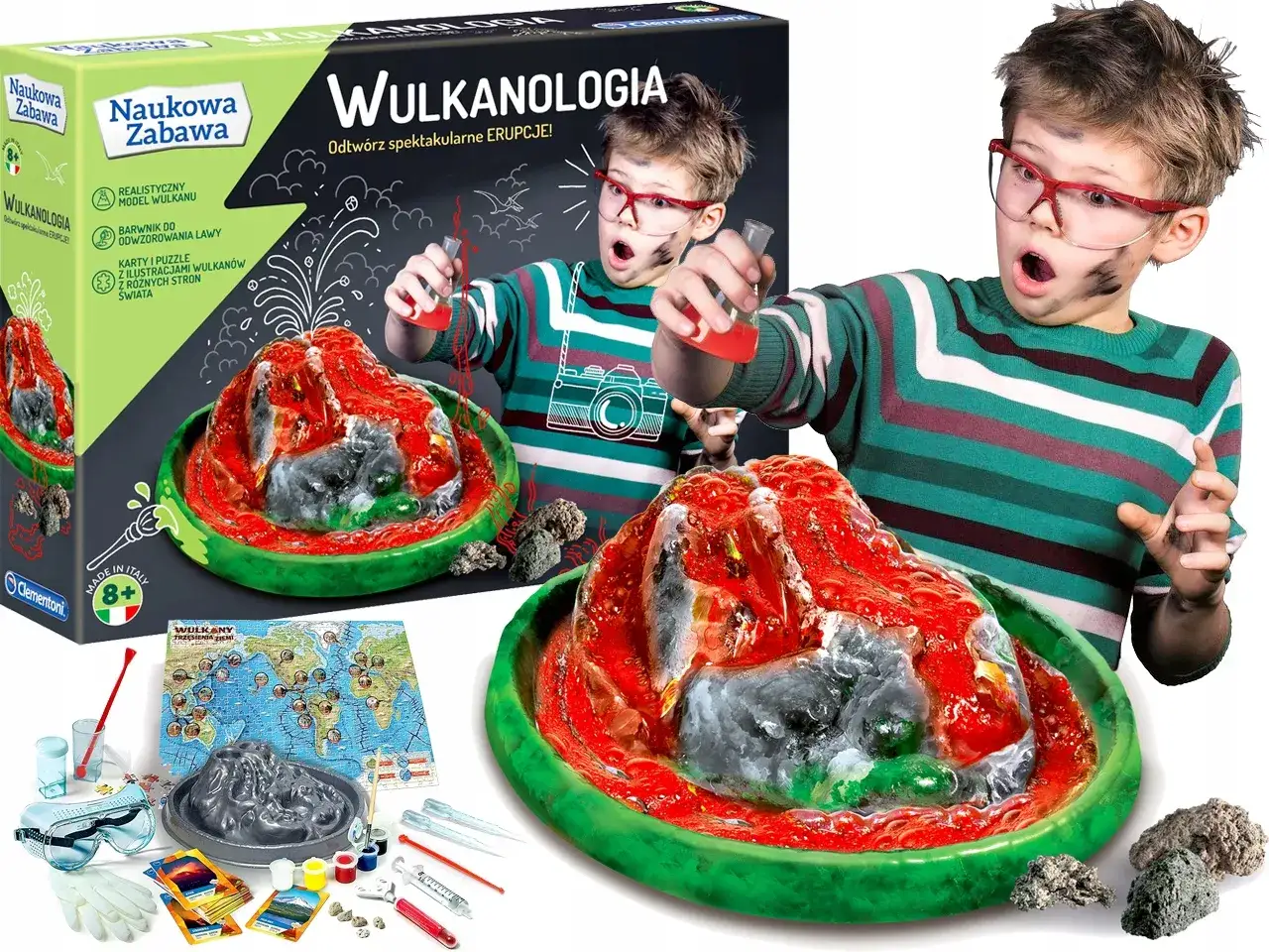 Twój domowy wulkan: Spektakularna erupcja i lekcja chemii.