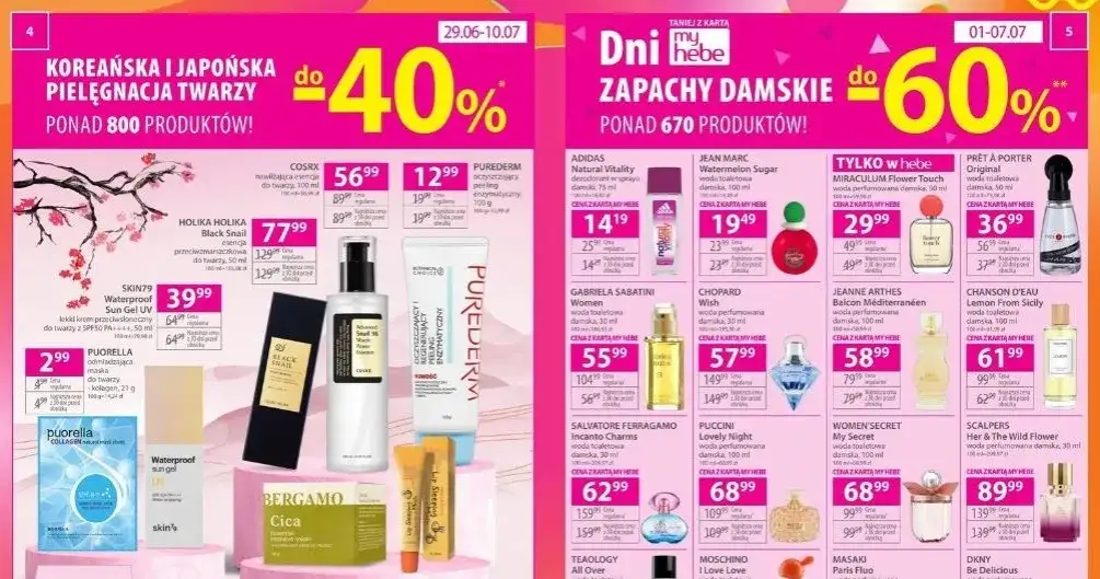 Do kiedy promocja na perfumy w Hebe? Nie przegap okazji na zniżki!