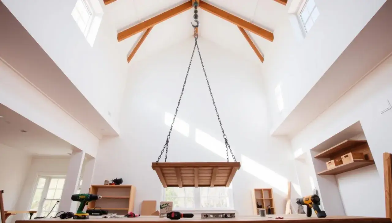 Jak zamontować huśtawkę do sufitu - uniknij błędów i zagrożeń