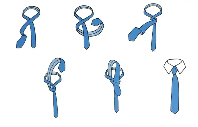 Jak zawiązać krawat prosty w 5 prostych krokach bez stresu