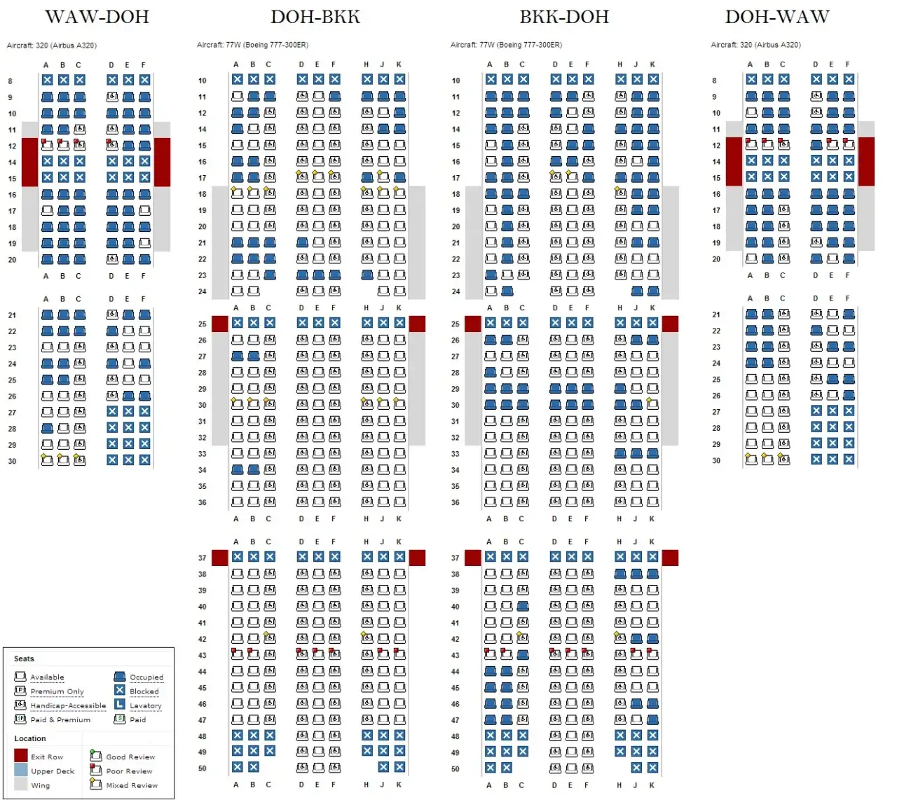 Ile jest miejsc w samolocie LOT? Zaskakujące różnice w pojemności
