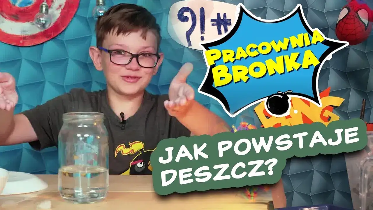 Jak powstaje deszcz? Edukacyjny film dla dzieci wyjaśnia tajemnice