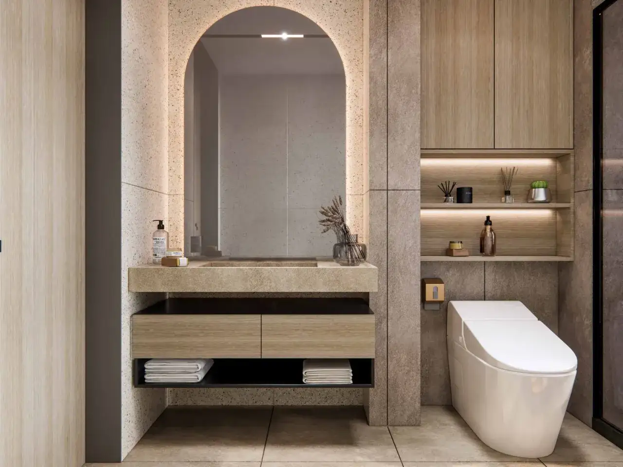 Duże płytki w małej łazience? Ekspert radzi, jak powiększyć!