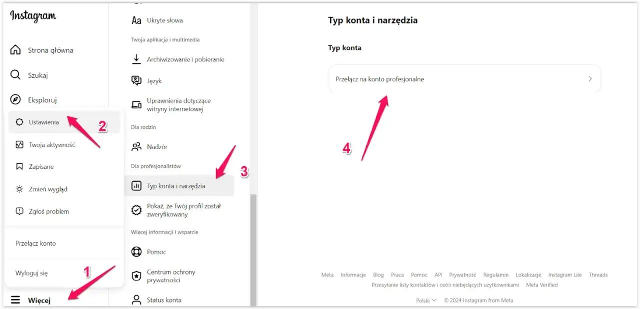 Instagram: konto firmowe na prywatne? Zobacz, co zyskasz i stracisz