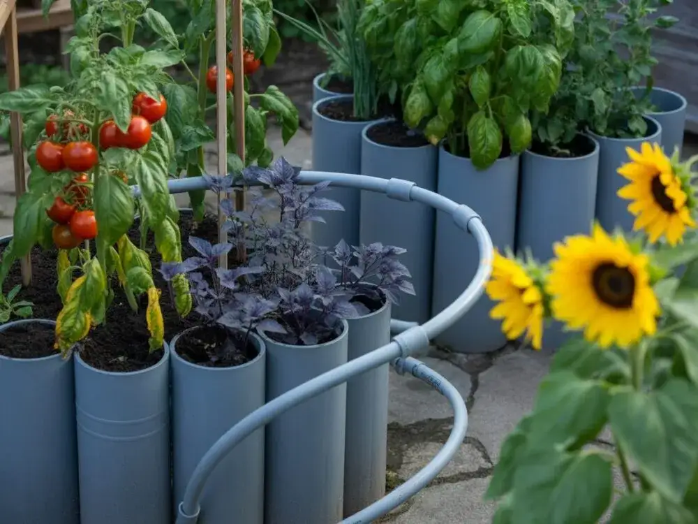 Kwietnik z rury PCV: Prosty poradnik DIY krok po kroku