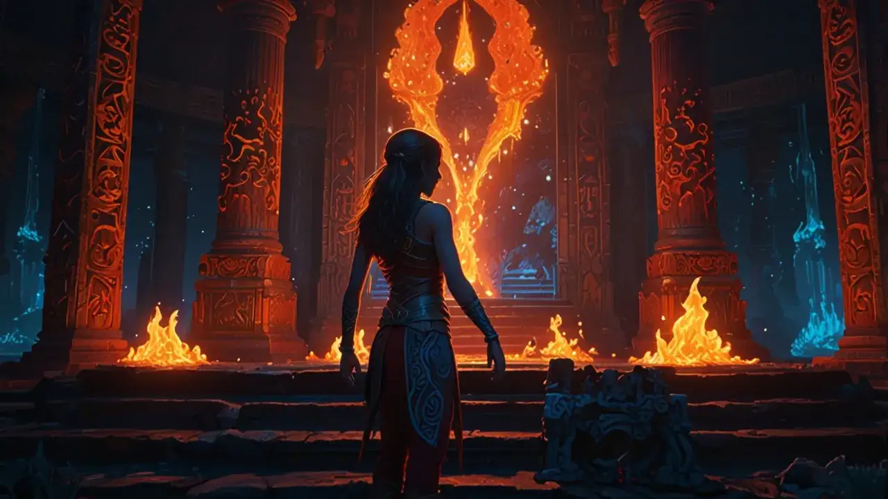 Woda i Lawa Gra: Fascynująca Przygoda Ognia i Wody w Świątyni