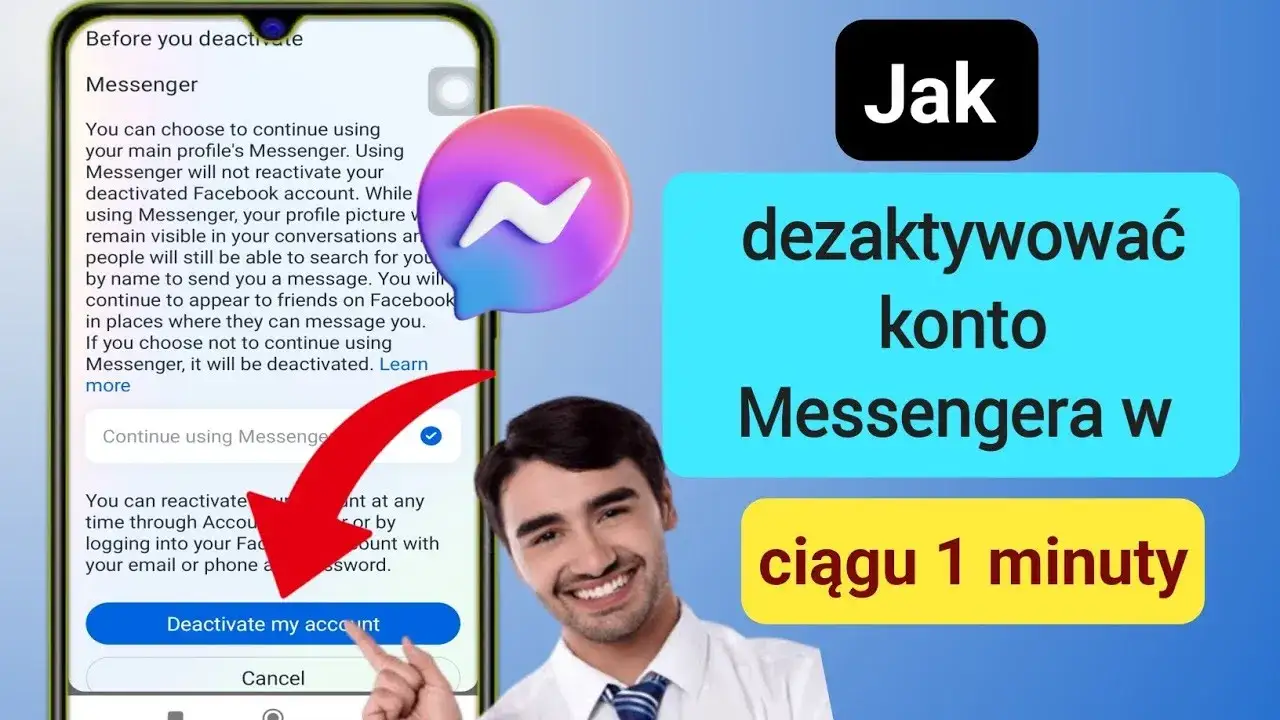 Jak dezaktywować konto na Messengerze i uniknąć niepotrzebnych problemów