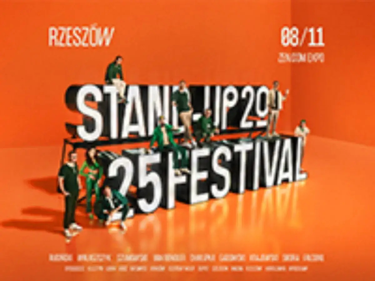 Rzeszów, 08/11 - wielki Stand-up Festival, gdzie polscy komicy publikują swoje programy stand-up.