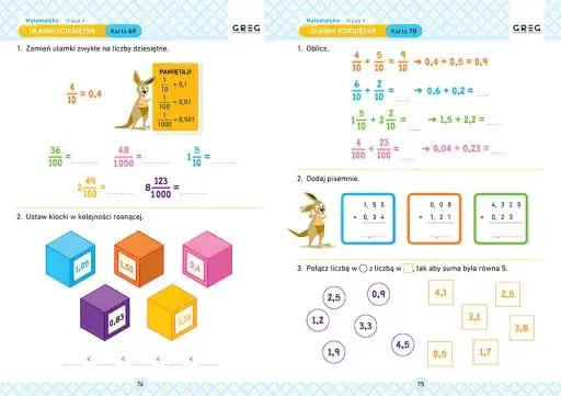 Karta pracy Felix, Net i Nika: 5 ćwiczeń dla uczniów na lekcję