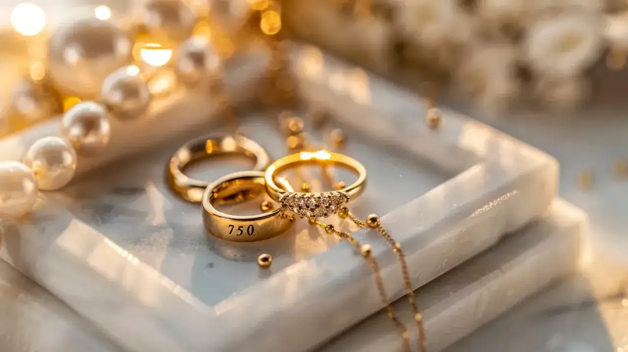 Złoto 18 karatów: Co to próba 750? Ekspert wyjaśnia!