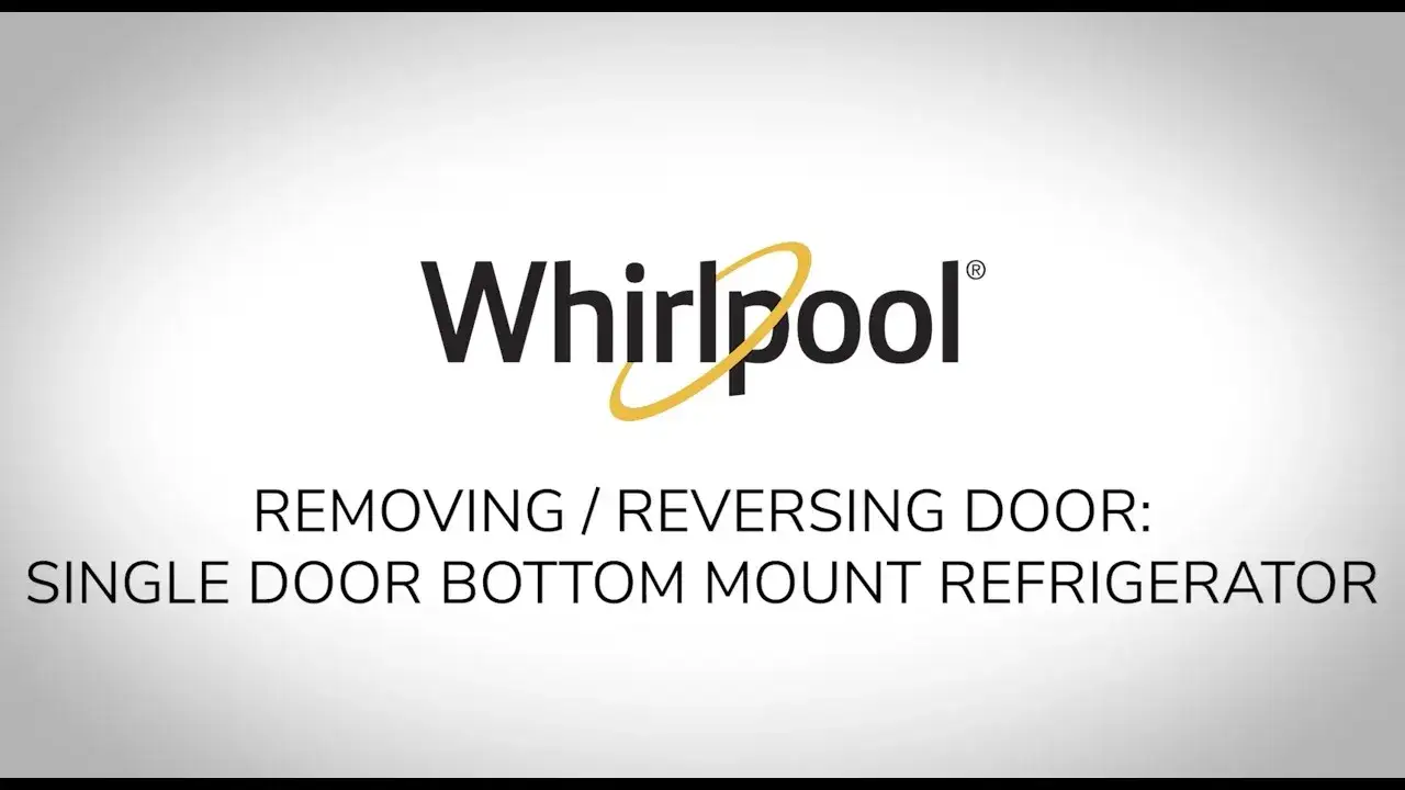 Jak przełożyć drzwi w lodówce Whirlpool - łatwe kroki na YouTube