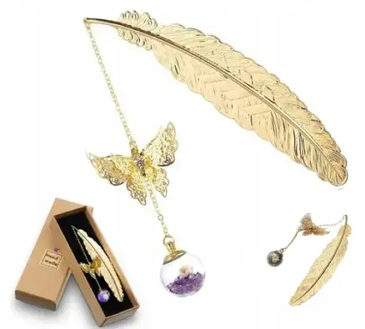 Biżuteryjne zakładki do książek: elegancki prezent dla czytelników