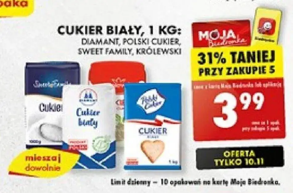 Gdzie jest promocja na cukier? Najlepsze oferty w sklepach teraz