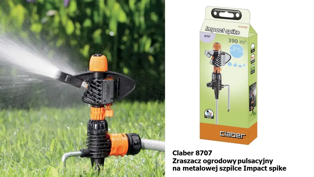 Jak działa zraszacz pulsacyjny? Sekret dużych trawników.