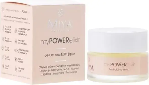 Miya serum rewitalizujące 15 ml – naturalne składniki dla zdrowej skóry