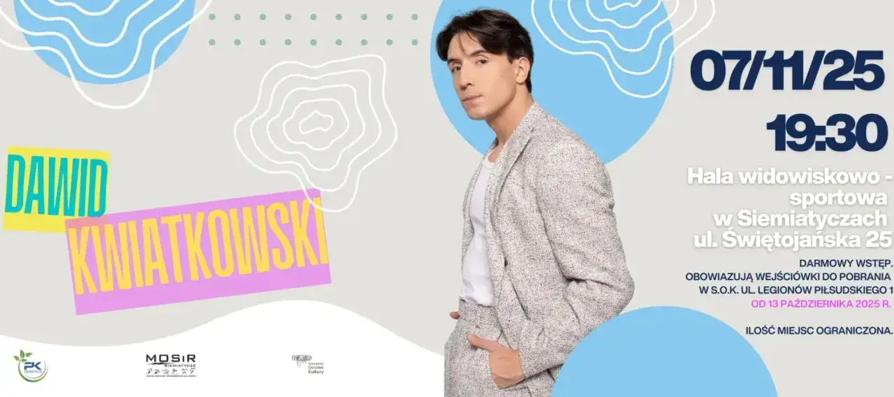 Koncert Dawida Kwiatkowskiego: Ile trwa? Plan na Twój wieczór!