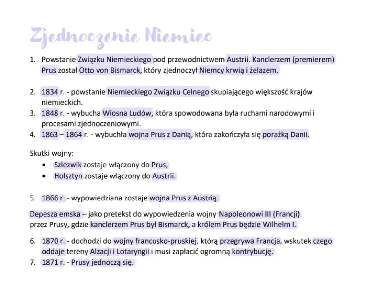 W którym roku było zjednoczenie Niemiec? Odkryj kluczowe fakty