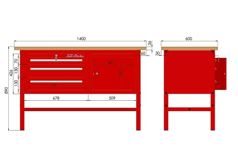 Na jakiej wysokości blat roboczy w warsztacie, aby uniknąć bólu pleców?