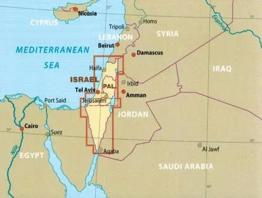 Gdzie leży Izrael? Odkryj jego lokalizację i sąsiadów na mapie