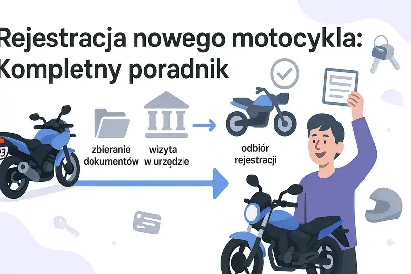 Jak zarejestrować motorower? Dokumenty, koszty, terminy poradnik