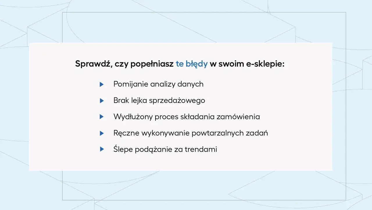 Jak stworzyć sklep internetowy i uniknąć najczęstszych błędów