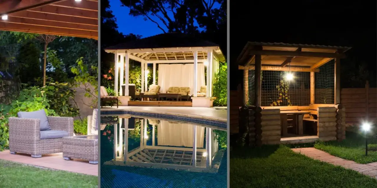 Jak oświetlić altanę ogrodową, aby stworzyć wyjątkowy klimat?