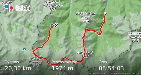 Szlak z doliny Chochołowskiej do Kościeliskiej: mapa, czas przejścia, porady
