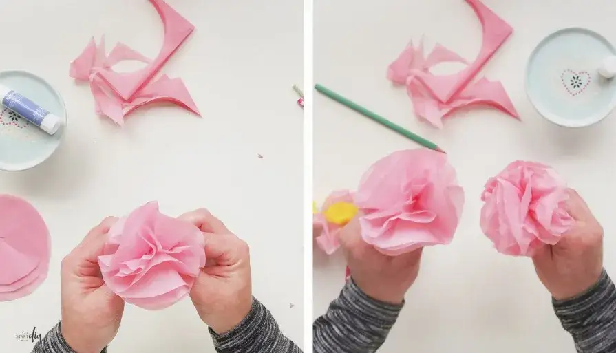 Kwiaty z bibuły DIY: Stwórz piękne kwiaty krok po kroku!