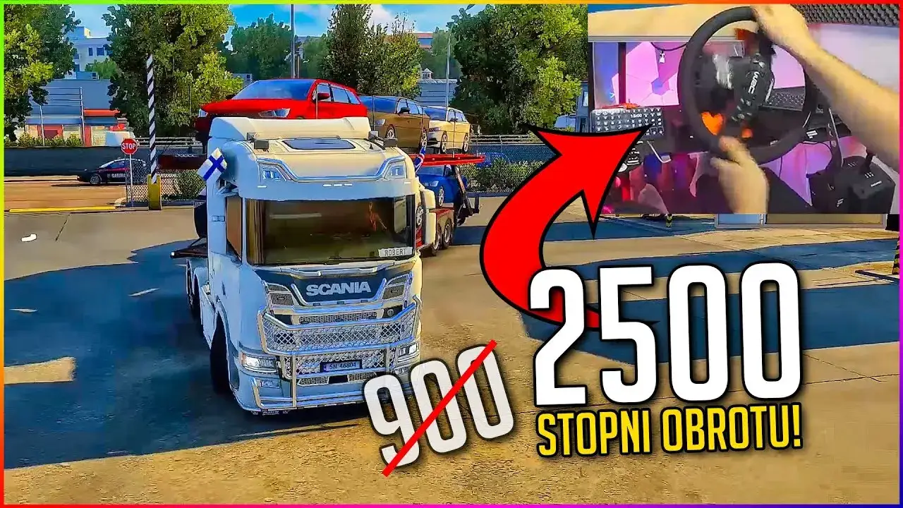 Ile stopni obrotu ma kierownica w ciężarówce i jak to wpływa na manewrowość