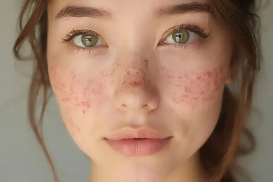 Jaki kolor włosów do cery naczynkowej, aby zminimalizować zaczerwienienia?