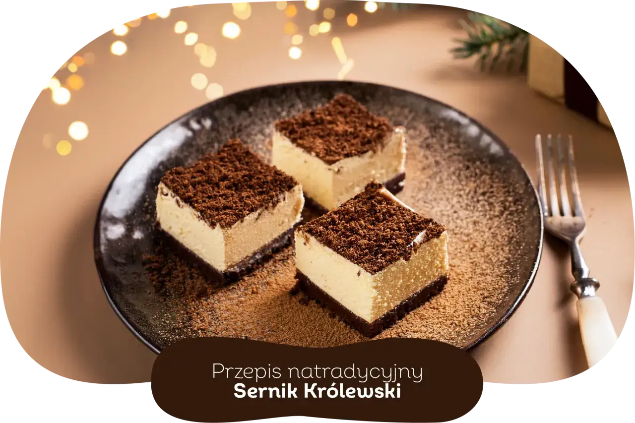 Przepis na sernik z ciastem kakaowym, który zachwyci każdego smakosza