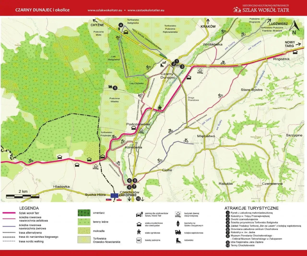 Trasy rowerowe Tatry mapa - odkryj idealne szlaki na wyprawy