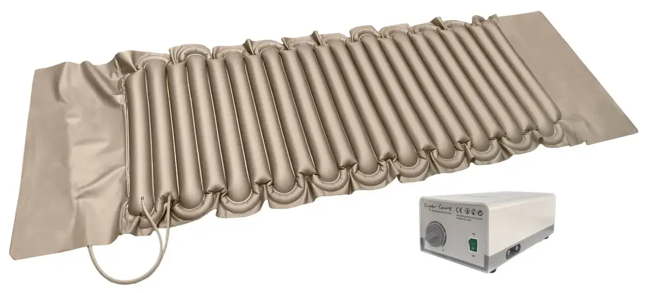 Materac przeciwodleżynowy: instalacja i regulacja ciśnienia krok po kroku