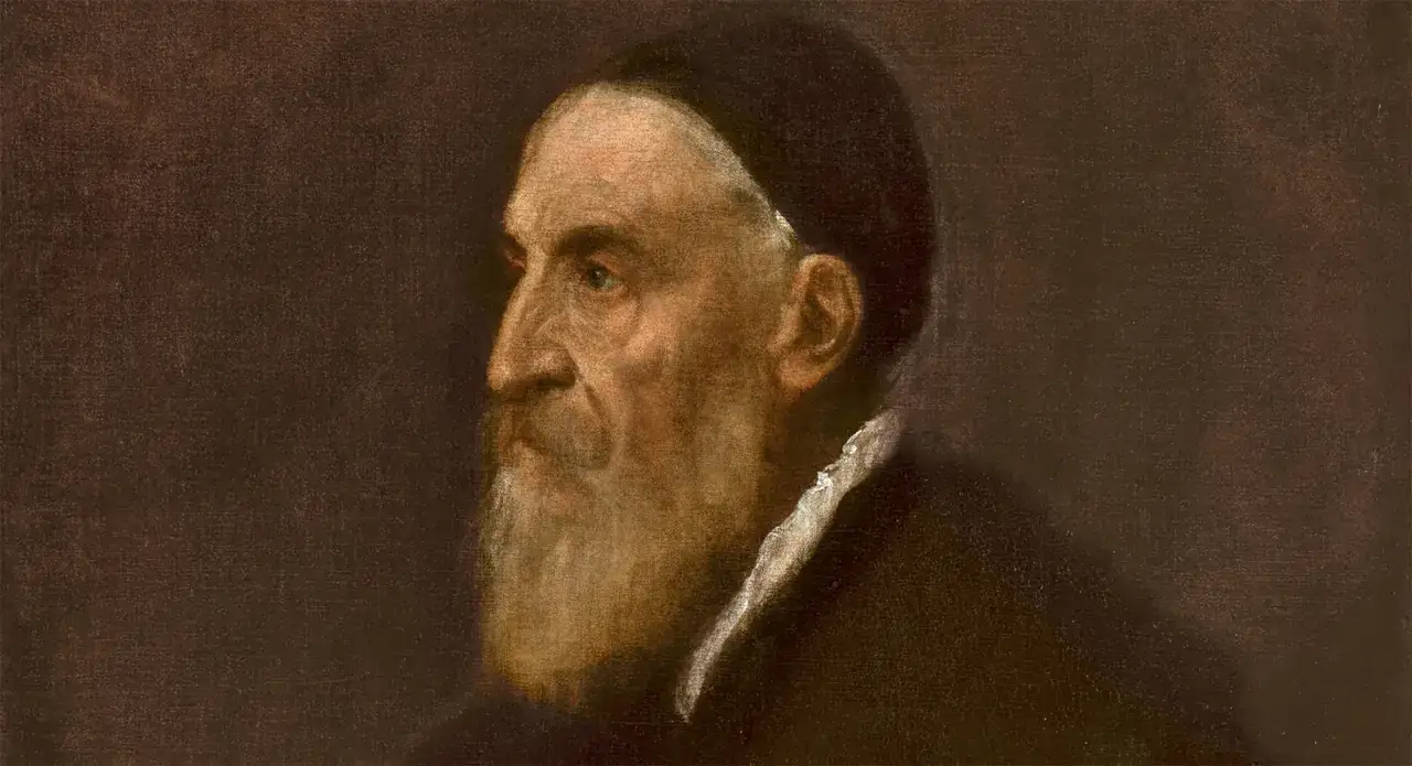 Portret starca z brodą i czarnym nakryciem głowy, jeden z tycjan najsłynniejsze obrazy.