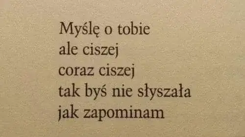 Wiersz myślę o tobie: analiza emocji i głębia uczuć Tadeusza Borowskiego