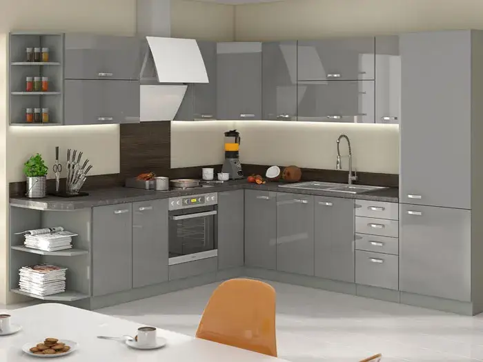 Jaki blat do szarych mebli kuchennych – idealne połączenia i materiały