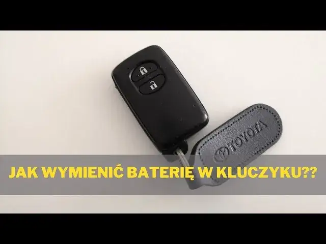 Jaka bateria do kluczyka Toyota RAV4? Sprawdź, jak uniknąć problemów z pilotem!