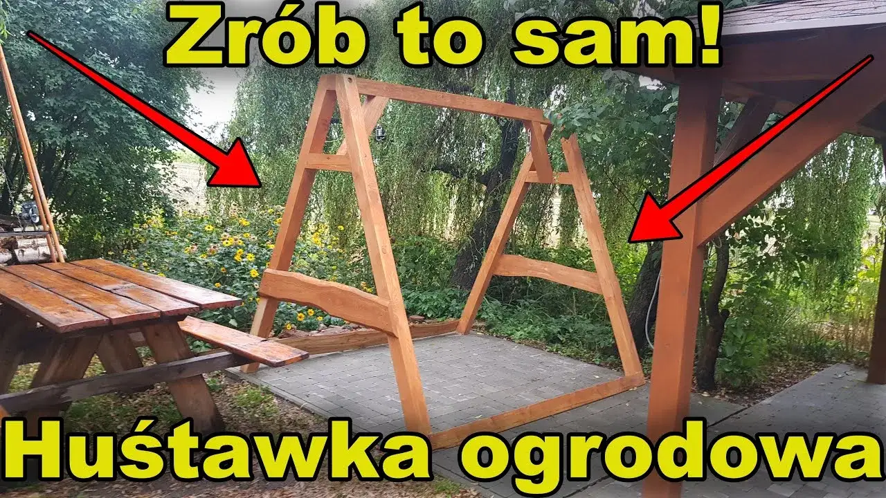 Huśtawka ogrodowa DIY: Budowa krok po kroku i oszczędność